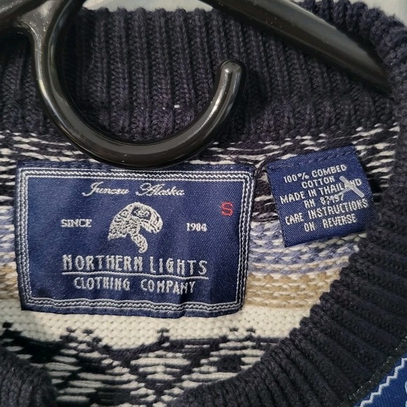 Northern Lights Clothing Co Eagle Cardigan Women's Small Sweater Metal Clasp - Picture 4 of 9